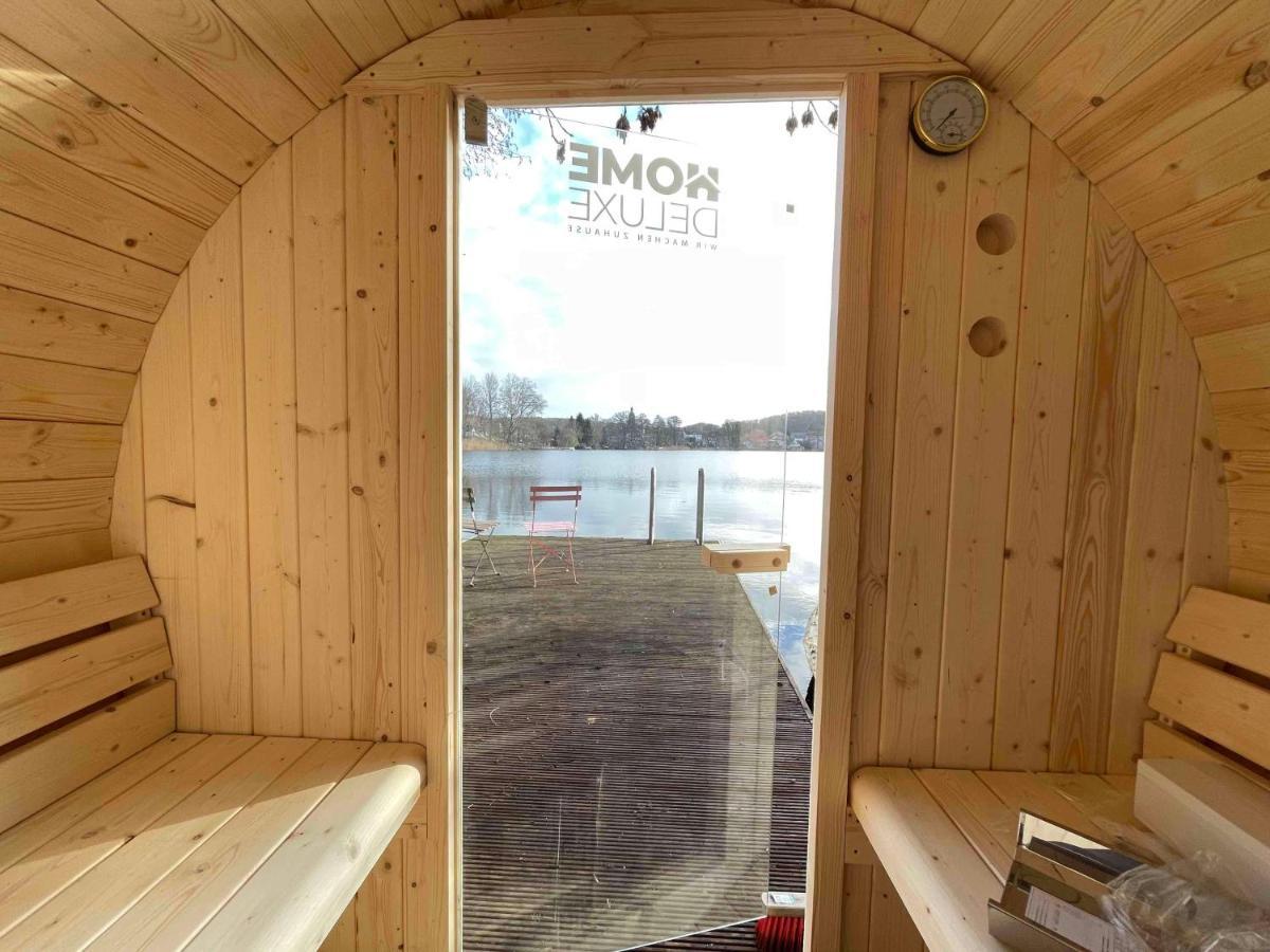 Gartenhaus Mit Sauna Am Buckowsee, Maerkische Schweiz المظهر الخارجي الصورة